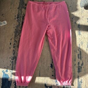 SKIMS Pink Relaxed Fit Joggers